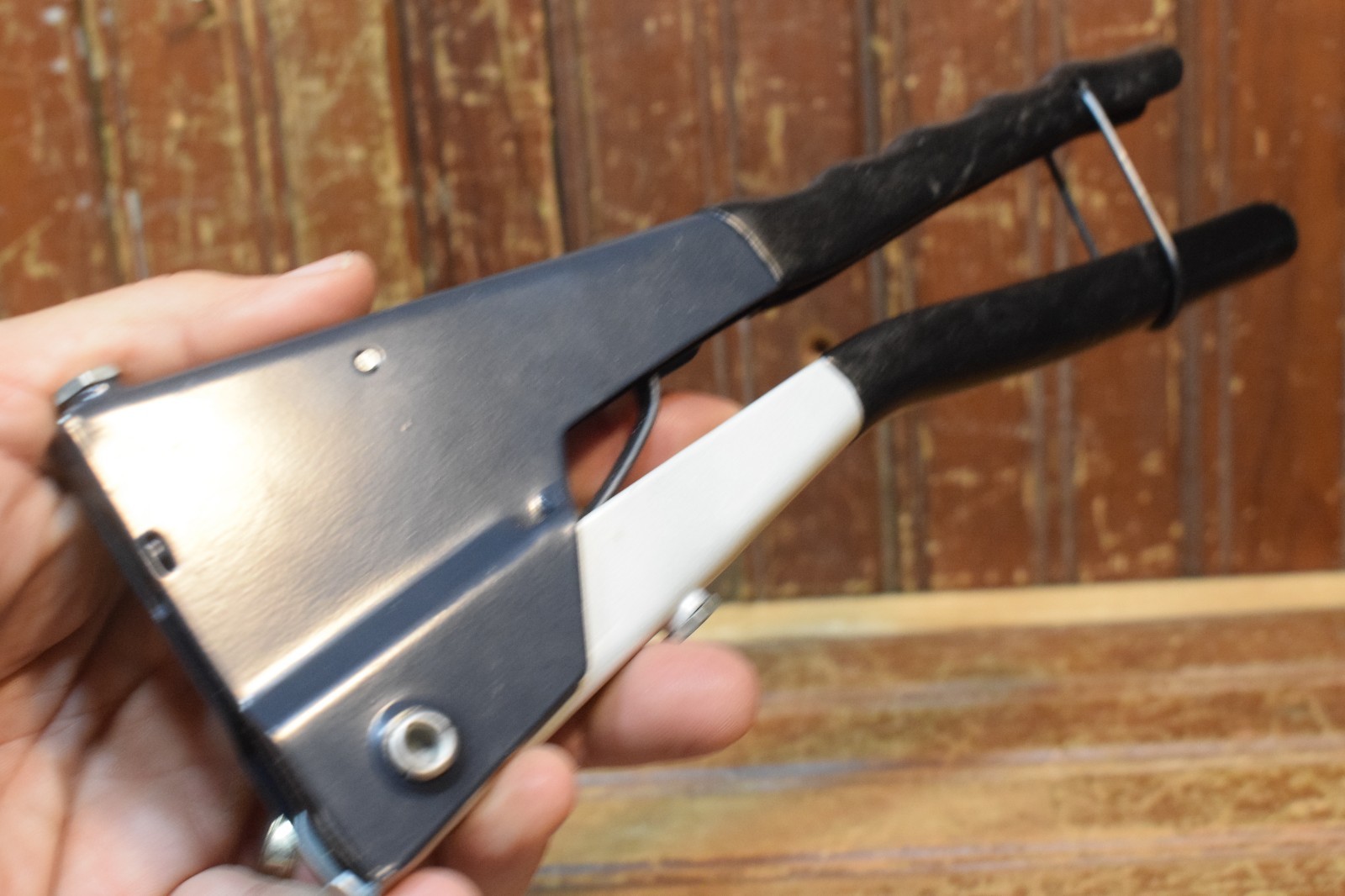 POP RIVET RIVETER JOIN THIN METALS LEATHER FIBERBOARD CRAFT PROJECT HAND TOOL