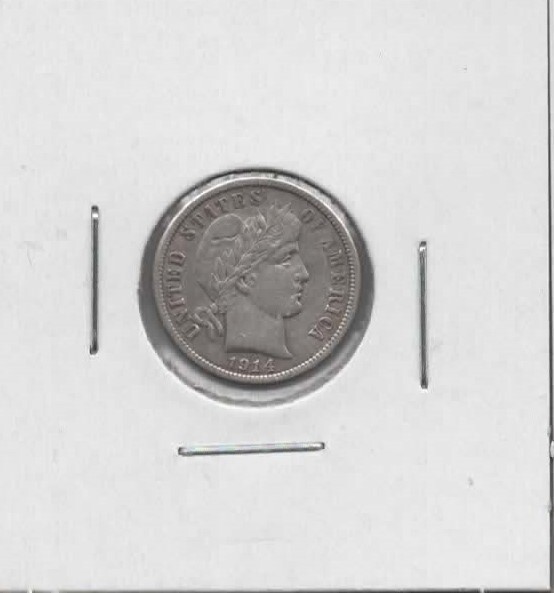 1914 Barber Dime Choice XF