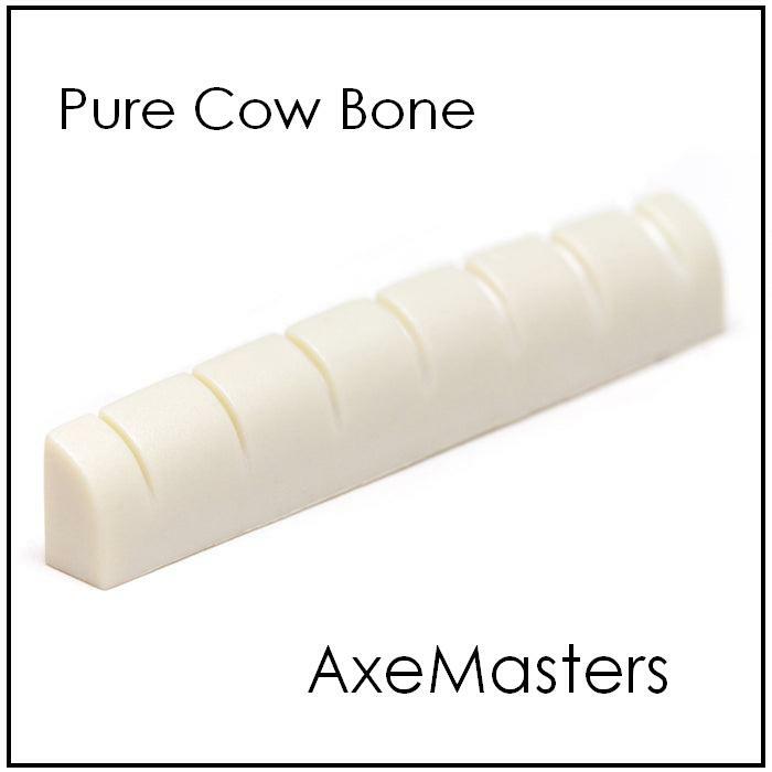 AlwaysHandCrafted Slotted Real BONE NUT handmade for SCHECTER 7 String Guitar