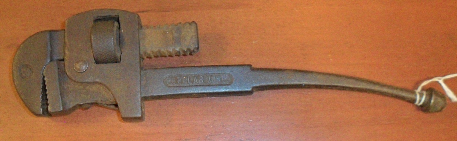 Vintage 12" MOORE DROP FORGING Pipe Monkey Wrench, Springfield, Massachusetts