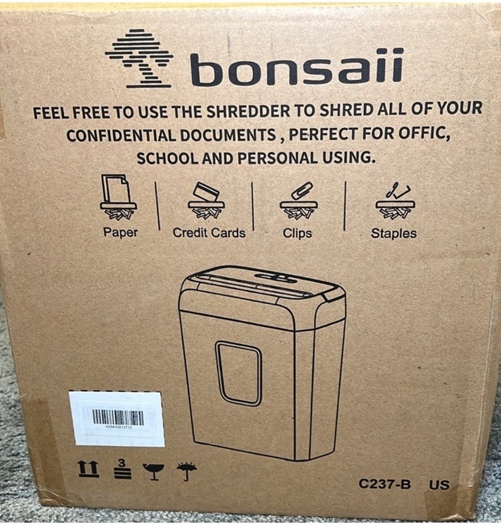 Bonds Paper Shredded