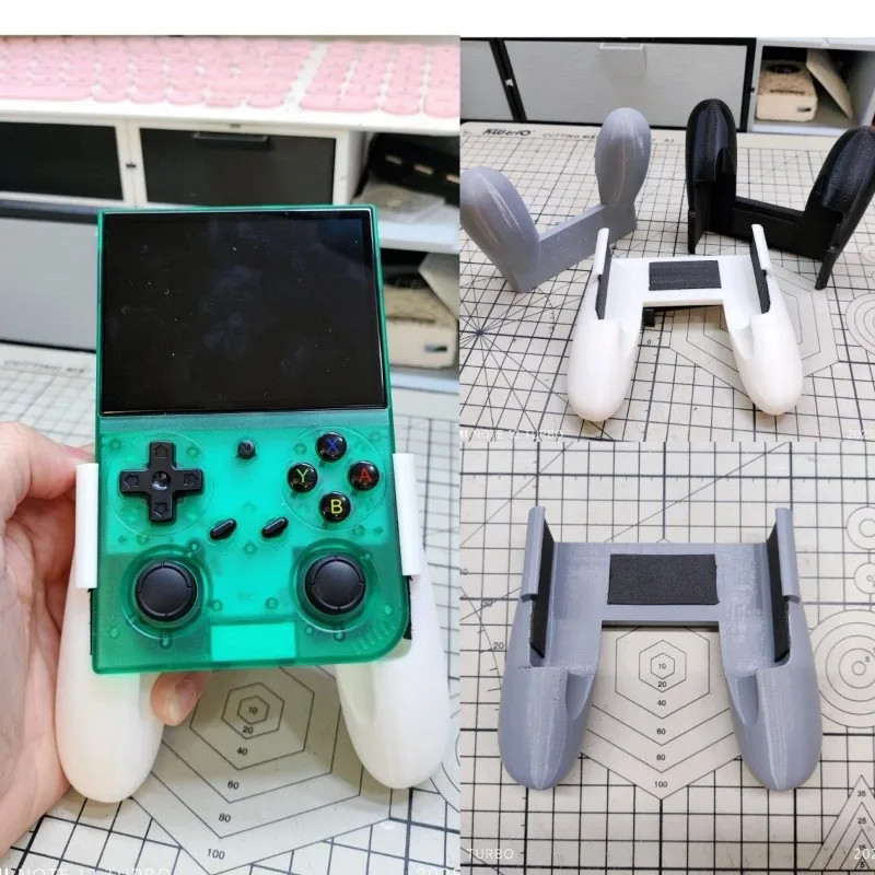3D Printed Controller Holder Stand Rack Grip For Anbernic RG35XX Pro rg35xxpro