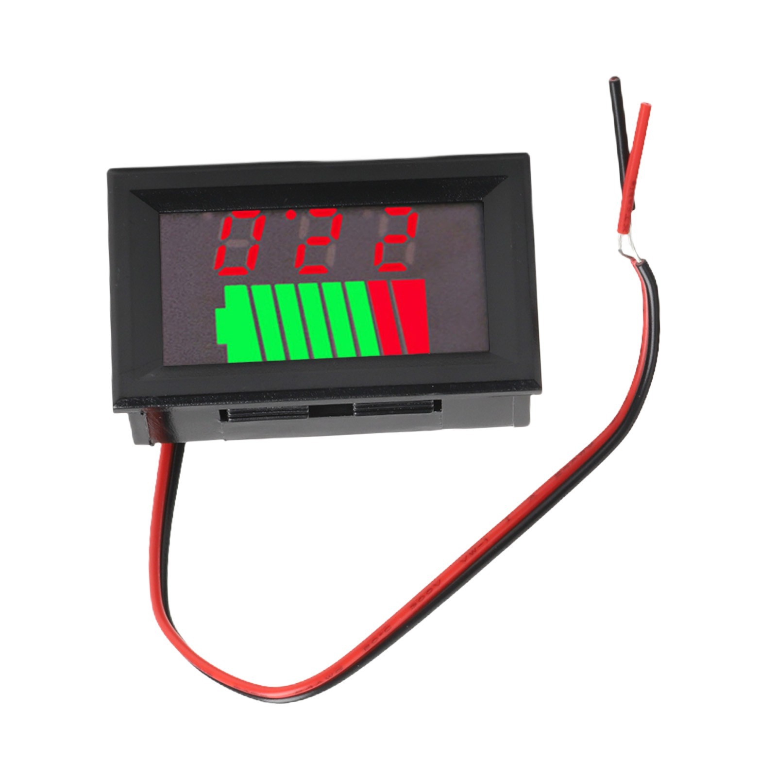 Accurate 12V to 72V Battery Meter with Automatic Identification Feature