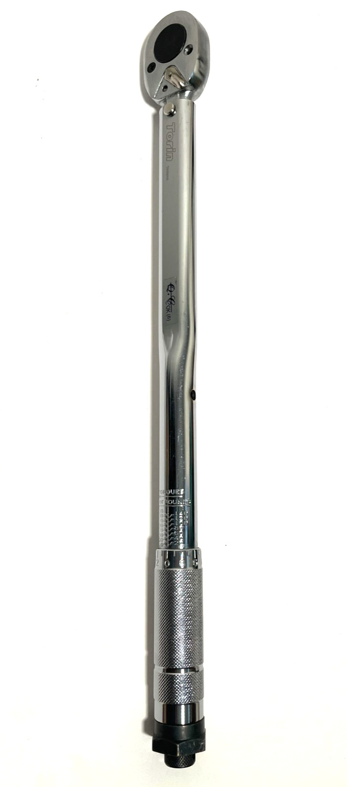 Torin 1/2" Torque Wrench 10 to 150 Ft Lbs Foot Pounds