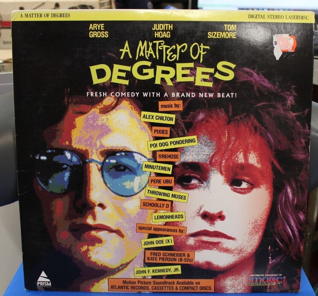 A Matter of Degrees Laserdisc, LD-Ayre Gross/Judith Hoag/Tom Sizemore NOT DVD