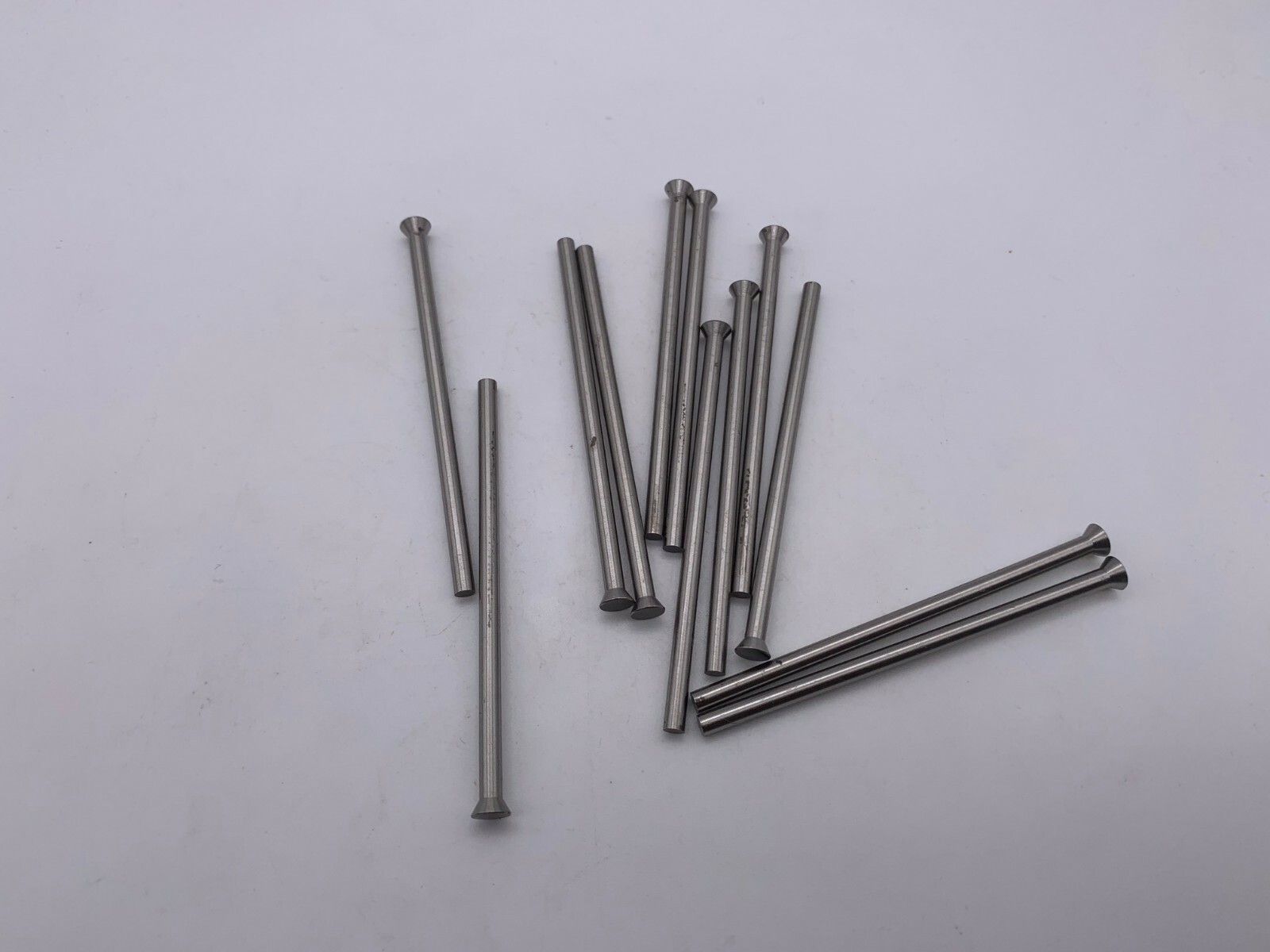Royal .115X 2-1/2"  Long Bevel Headed High Speed Steel Punches, Lot of 12