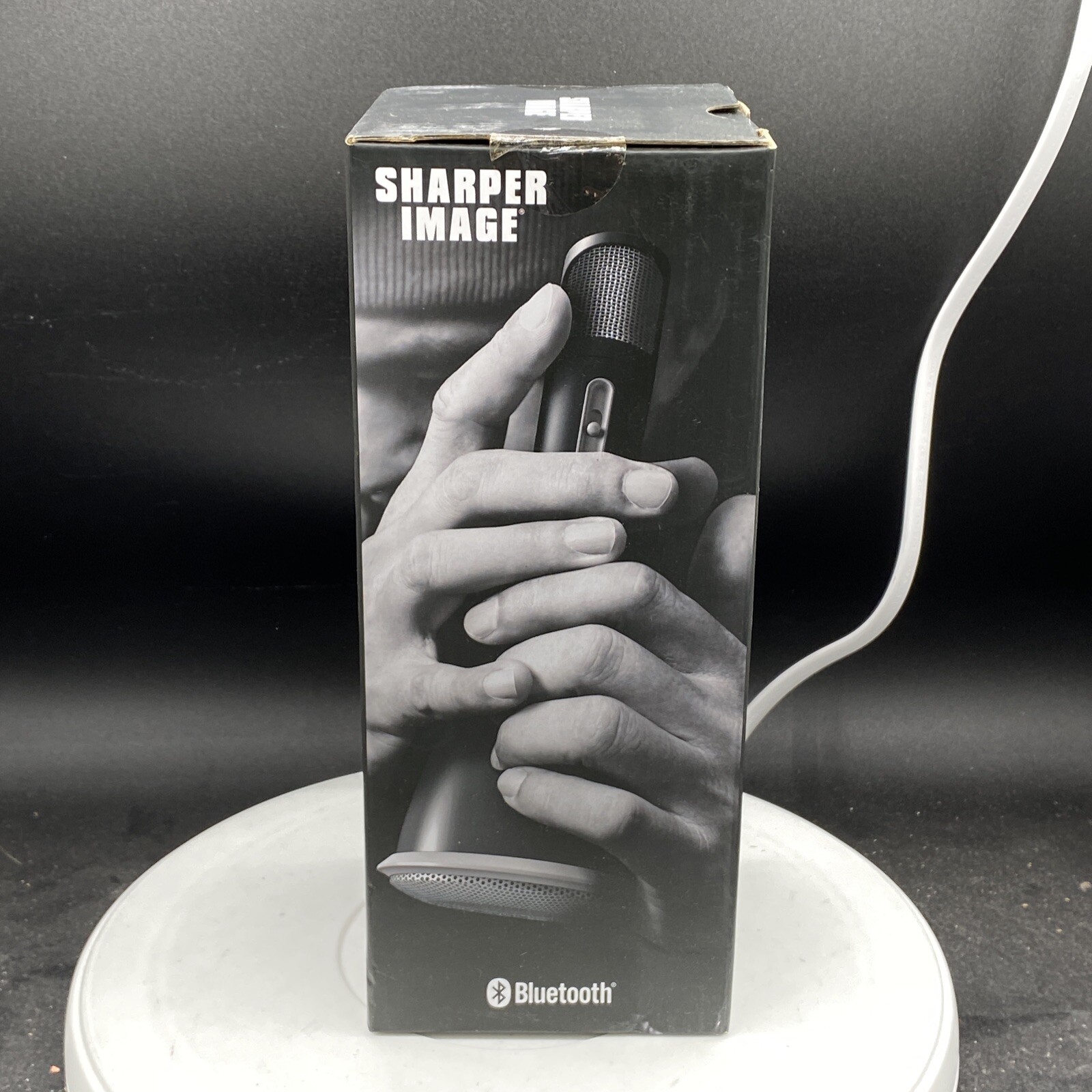 Sharper Image Dual Speaker & Microphone Bluetooth SBT627 Rechargeable Battery