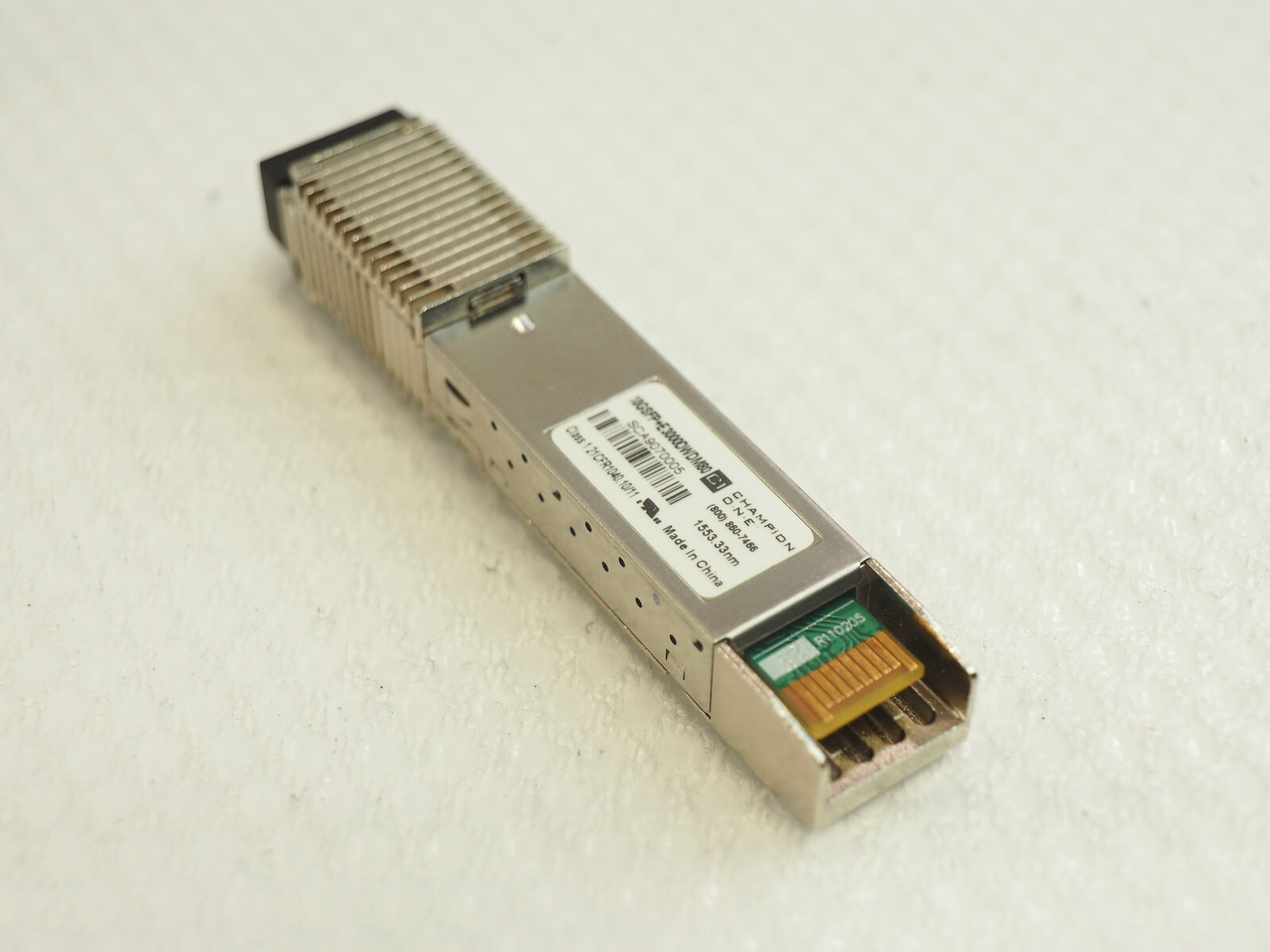 CHAMPION ONE 10GSFP+E3100DWDM80 1553.33nm Transceiver Module