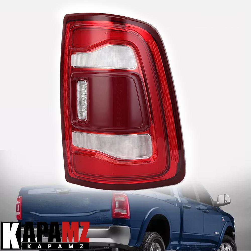 For 2019-2024 Ram 2500 3500 Red Bezel w/Blind Spot LED Taillight Lamp Right Side