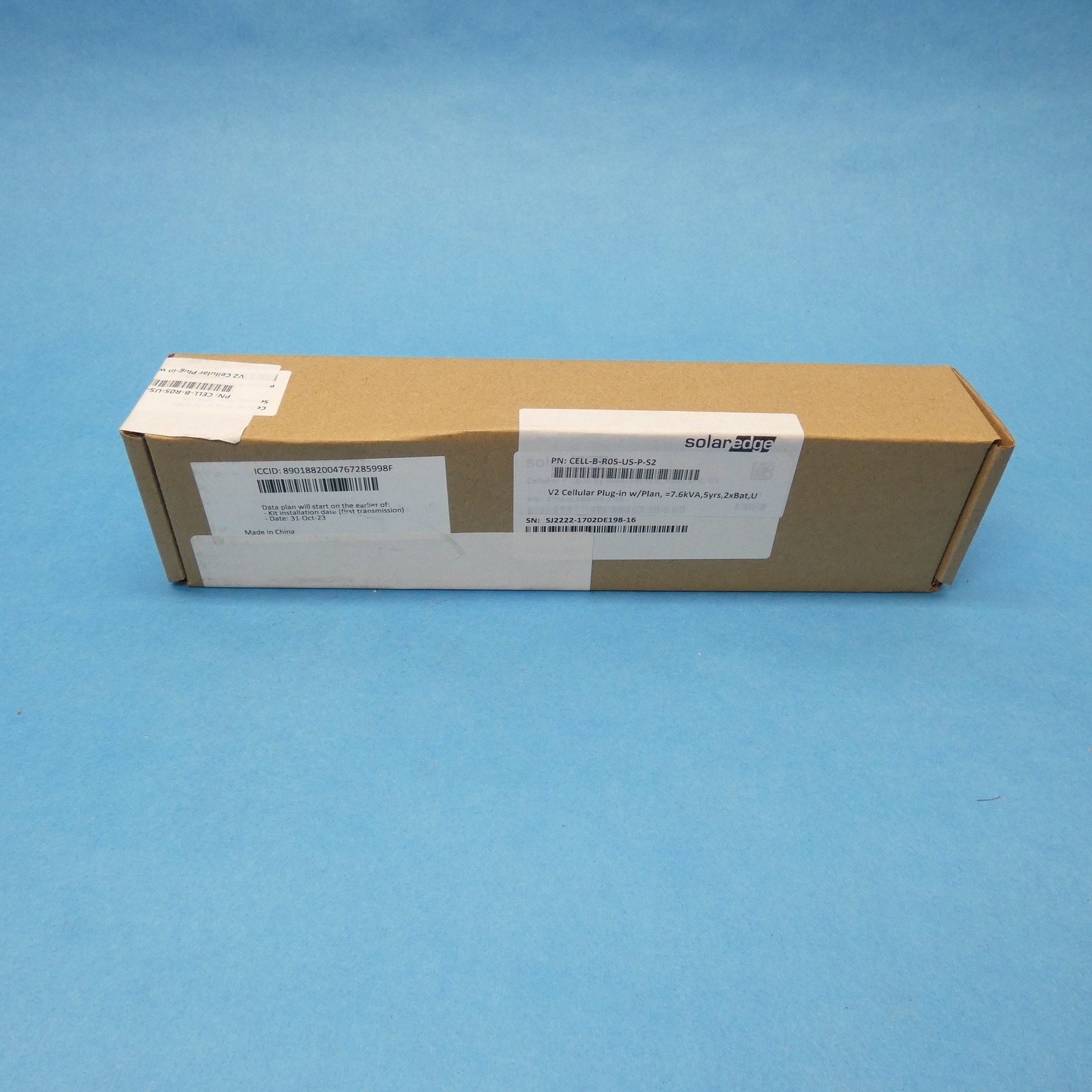SolarEdge CELL-B-R05-US-P-S2 V2 Cellular GSM Plug-In Kit w/Sim Card For 7.6kVA