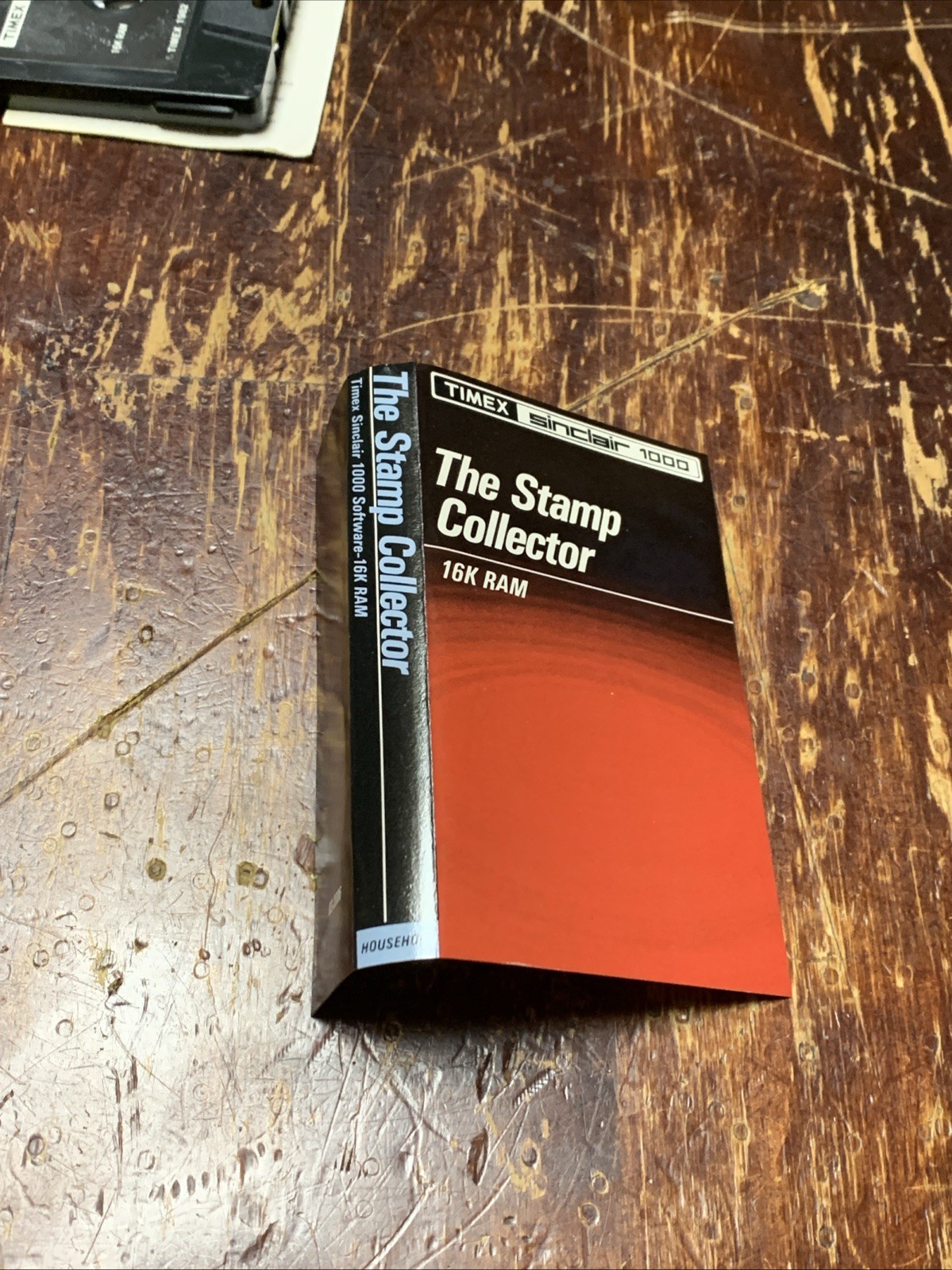 Timex Sinclair The Stamp Collector Vintage Computer Cassette Tape