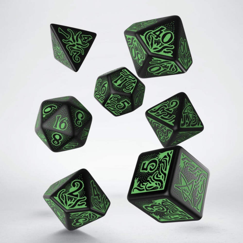 Call Of Cthulhu 7Th Edition Black Green Story Role-Playing Game Q-Workshop NEW