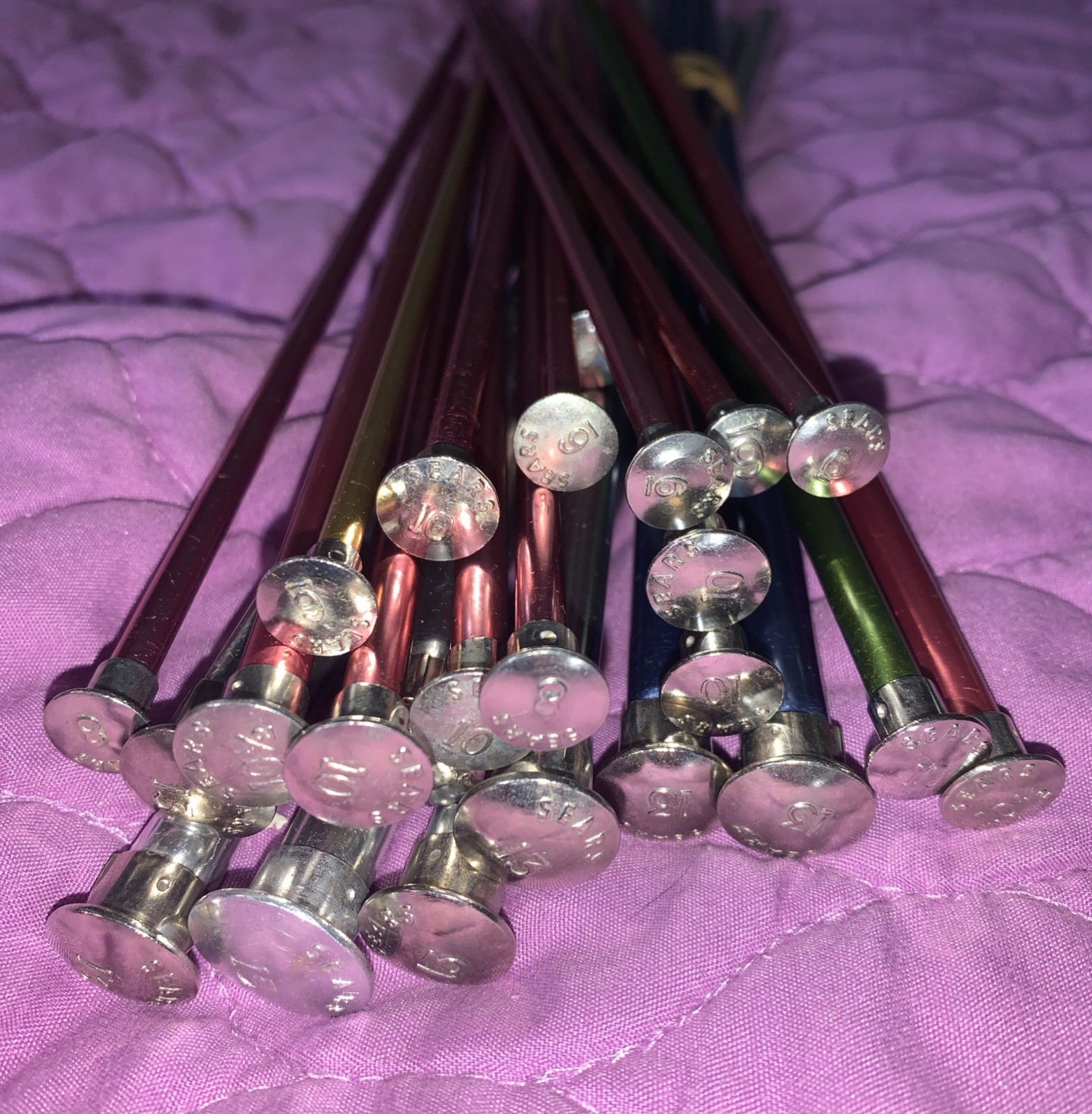 Vintage Lot Knitting Needle Sets Boye Hero & Sears ‼️READ
