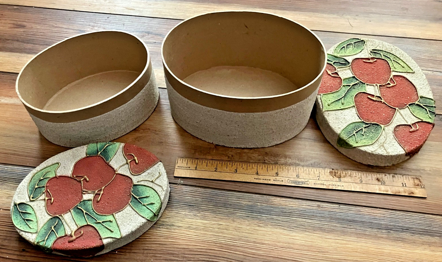 Oval Decorative Box Within a Box - 8" x 6" x 4"