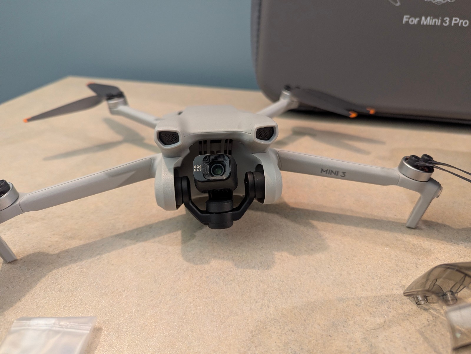 DJI Mini 3 Drone Bundle - 3 Batteries, Case, 256GB SD Card, Extra Props + Case