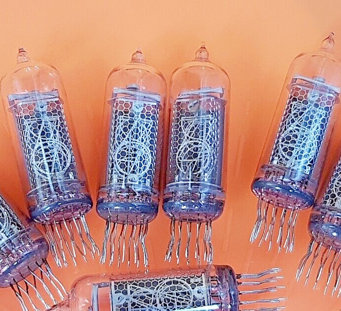 1 x IN-14 nixie Tubes for Clock / thermometer - Tube in14 for DIY- Tube Tested