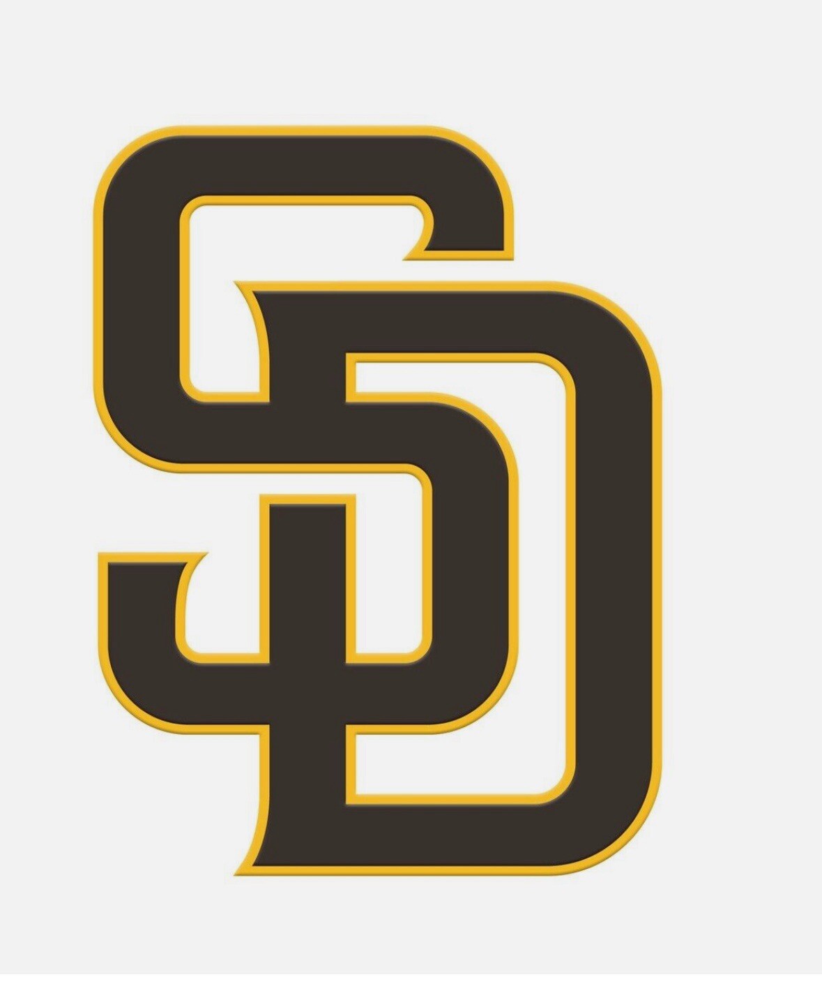 San Diego Padres 4” Vinyl decal Sticker MLB bumper window car