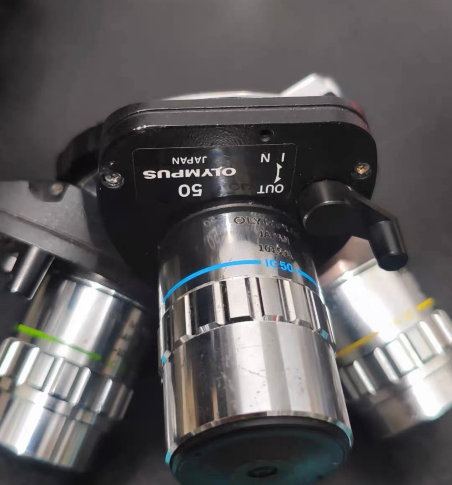 Olympus DIC NIC Objective lens set 10/20/50 Equipped with DIC prism 20/50