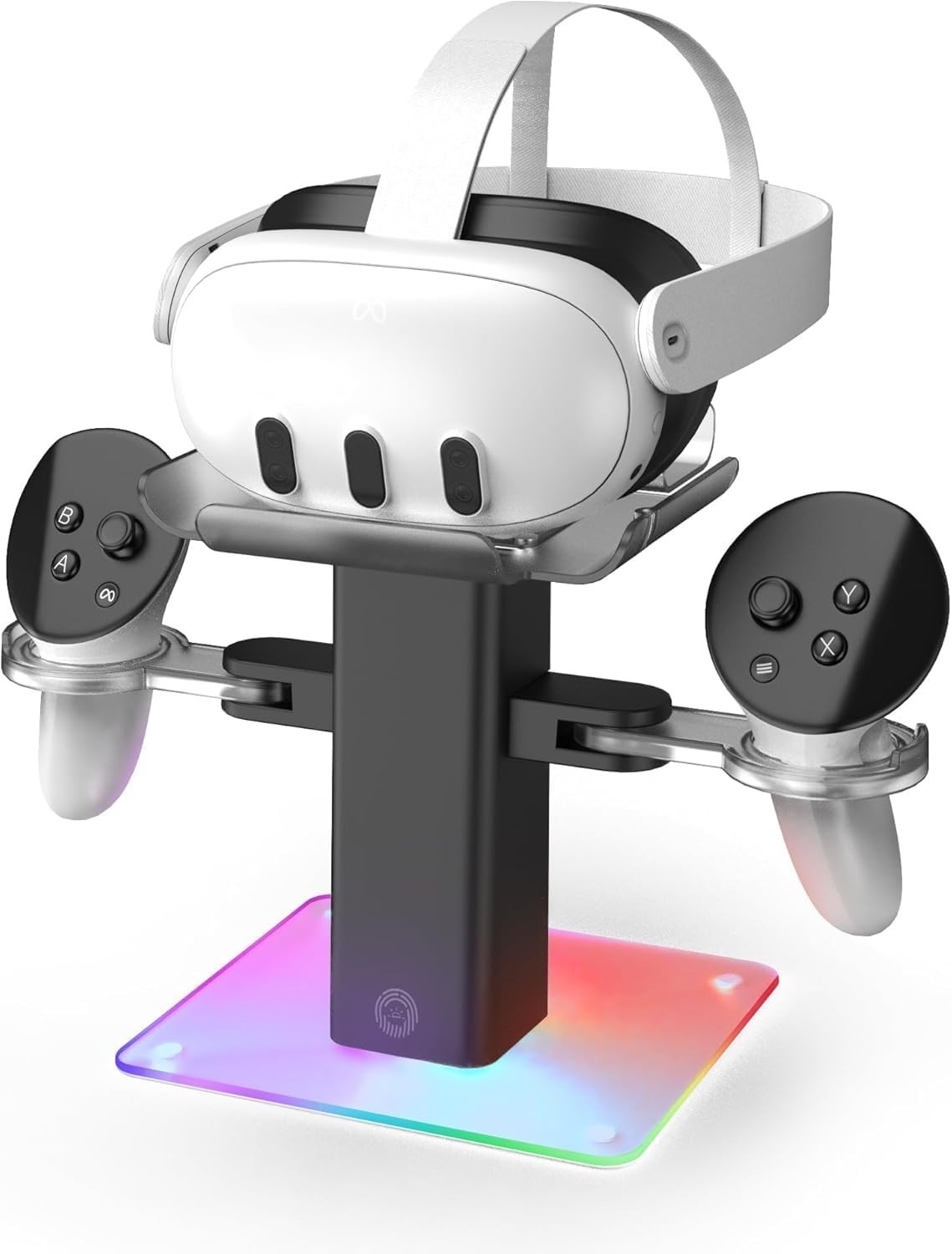 Charging Display Stand Compatible with Quest 3s/ Quest 3/ Quest 2 VR Stand Holde