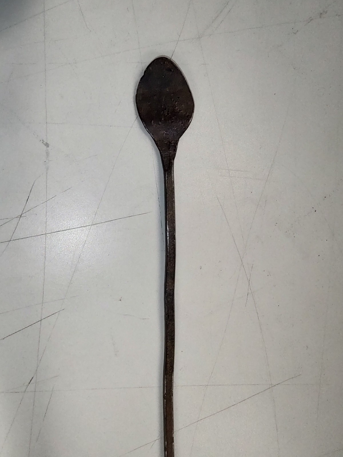 Blacksmith ladel with hand crafted chain 1800's ?