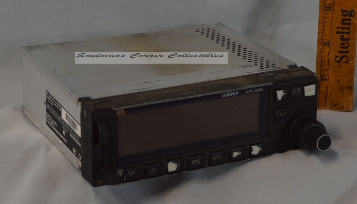 Used Garmin GPS 150XL Avionics Instrument Good Shape Parts or Repair