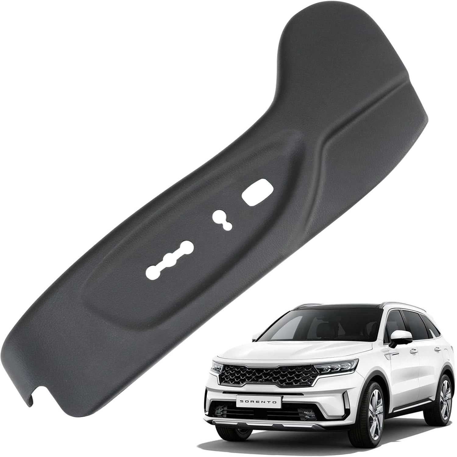 Driver Side Power Seat Switch Panel Bezel Compatible with 2011-2015 Kia Sorento