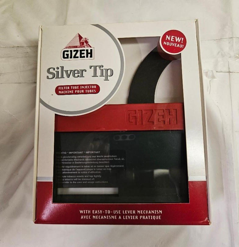 Gizeh Silver Tip Filter Tube Injector Machine