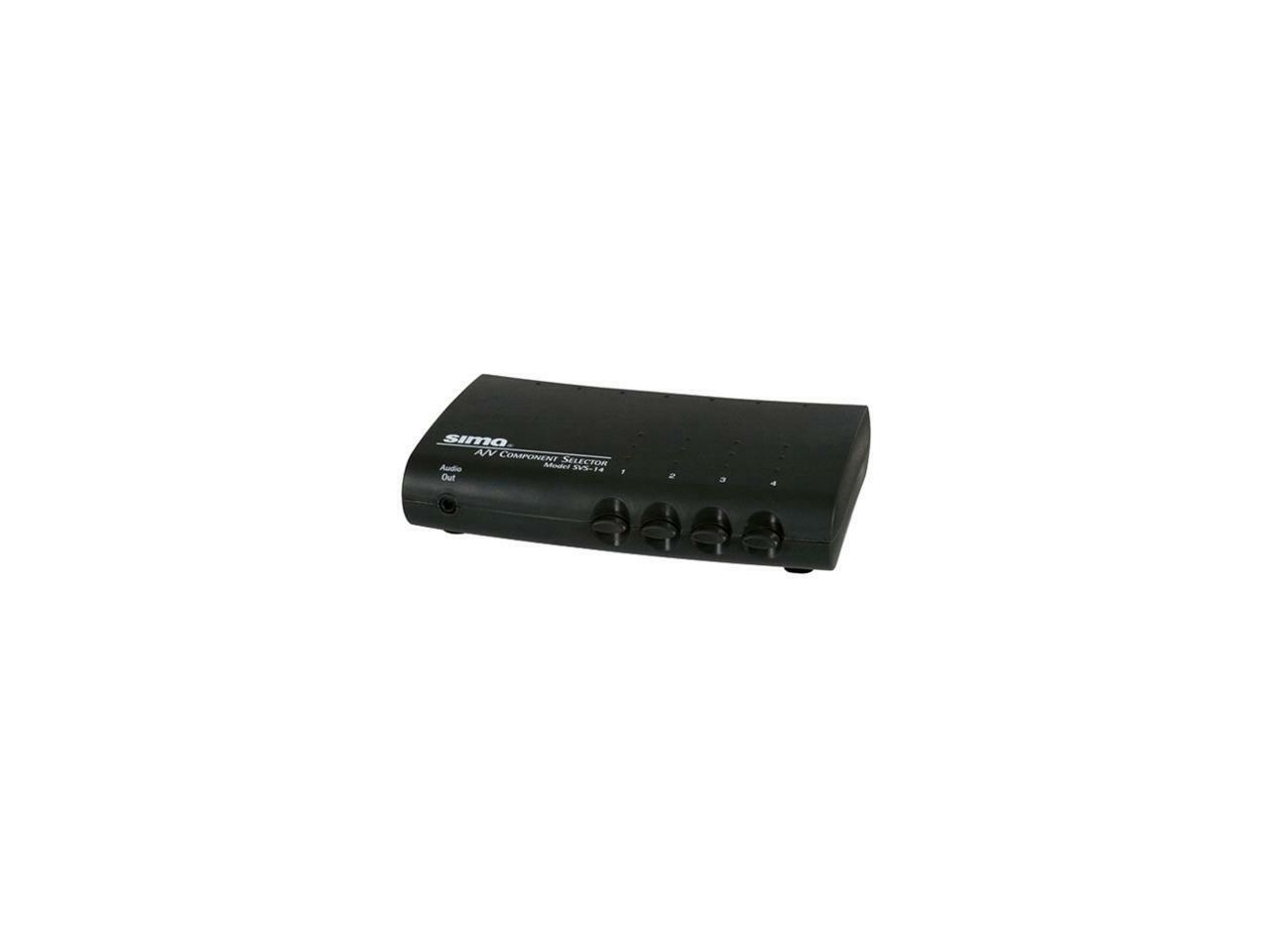 Sima SVS-14 4 Input A/V Selector