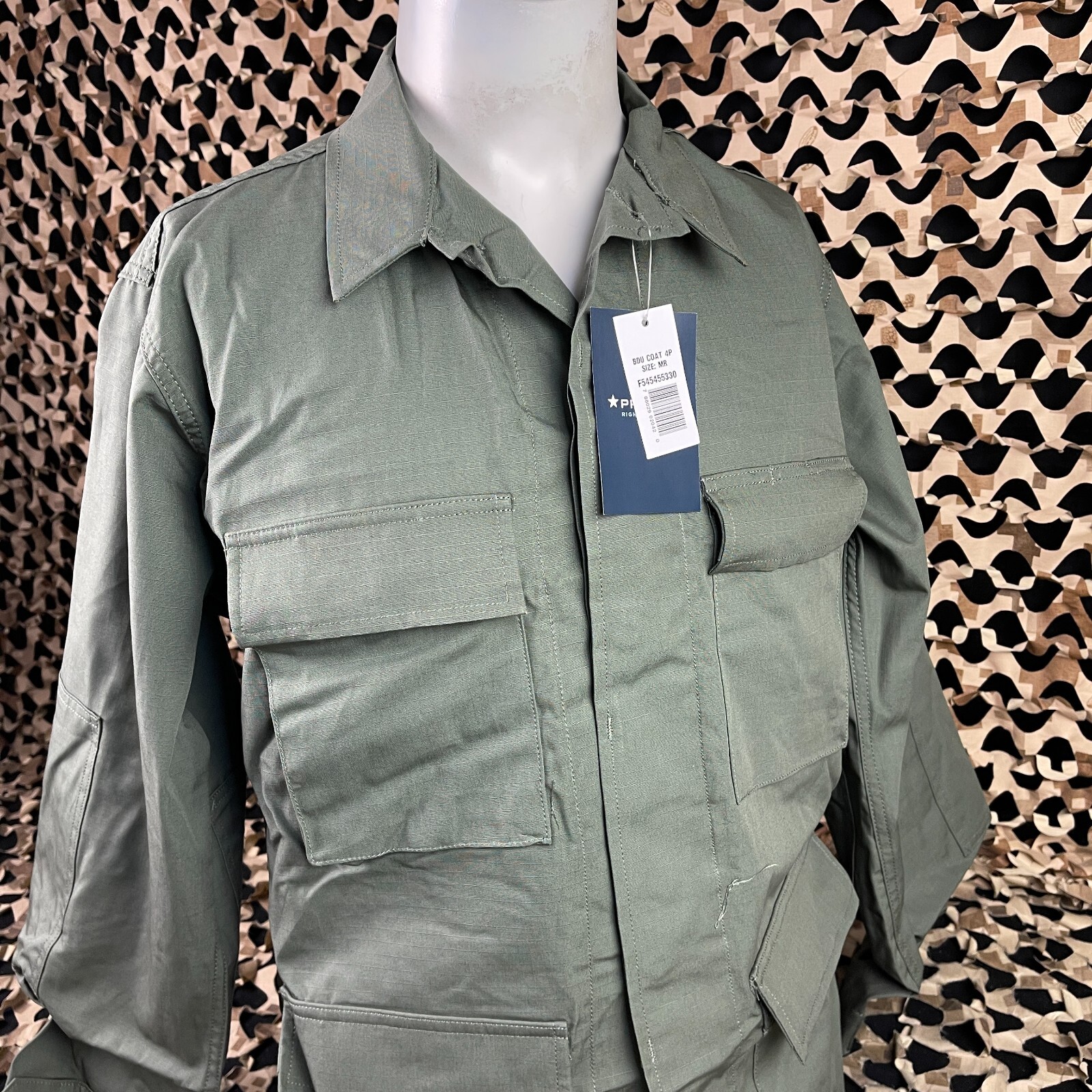 NEW BDU Propper Jacket - Olive - Small Regular