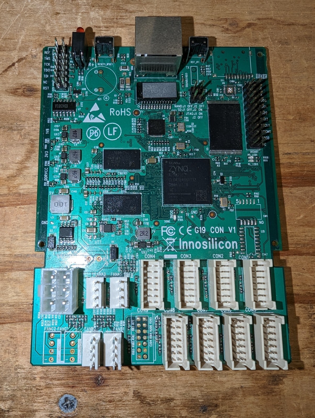 INNOSILICON MINER A4+ CONTROL BOARD *FOR PARTS*