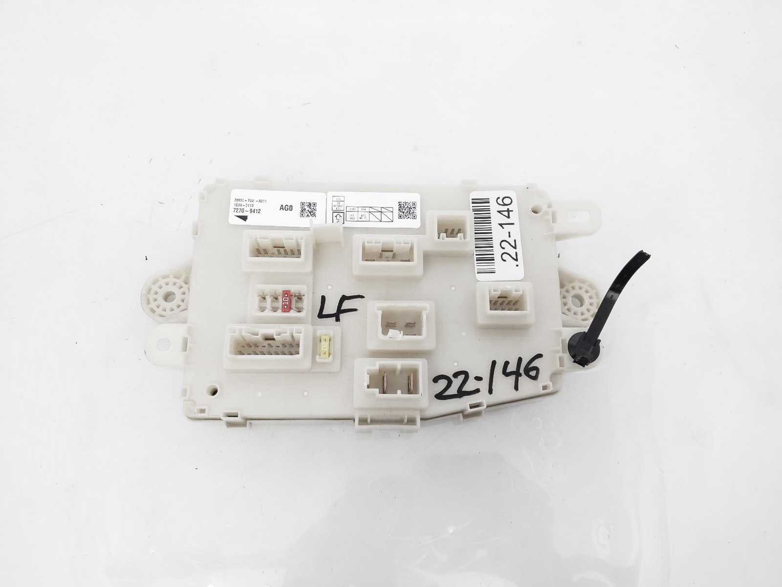 2022 Acura Tlx W/ Tech Pkg Power Supply Control Module 38850-Tgv-A01
