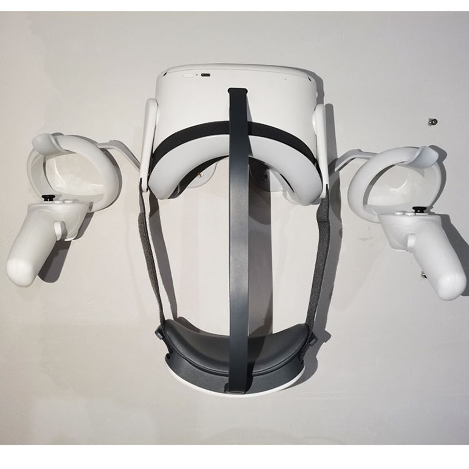 VR Wall Mount Stand Storage Rack For Quest 2 VR Controllers & Headset Accessory