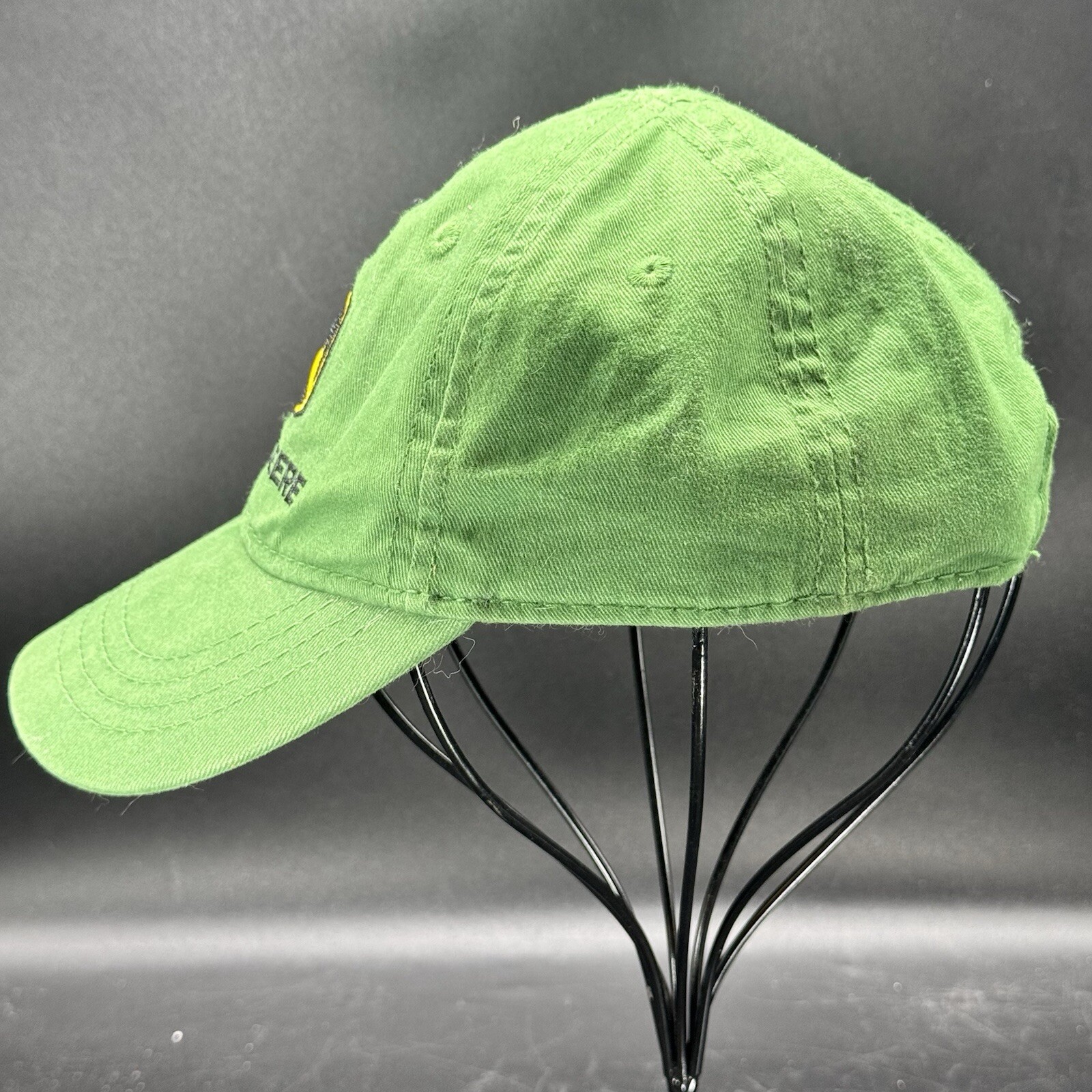 John Deere Toddler Stretch Elastic Back Hat Embroidered Logo Cute Tractor Mower