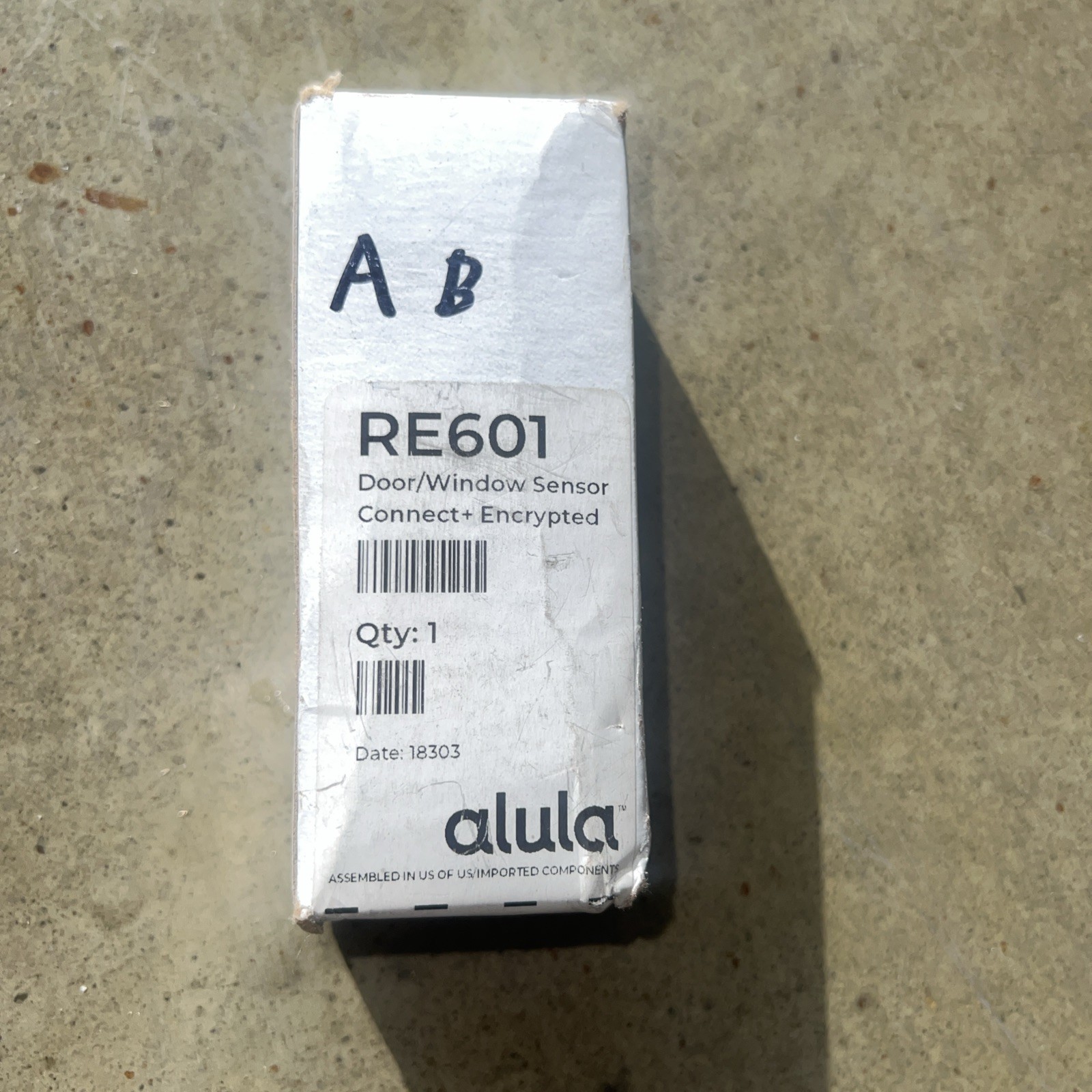 Alula Door/Window sensor & Compatible with Connet+ (RE601)