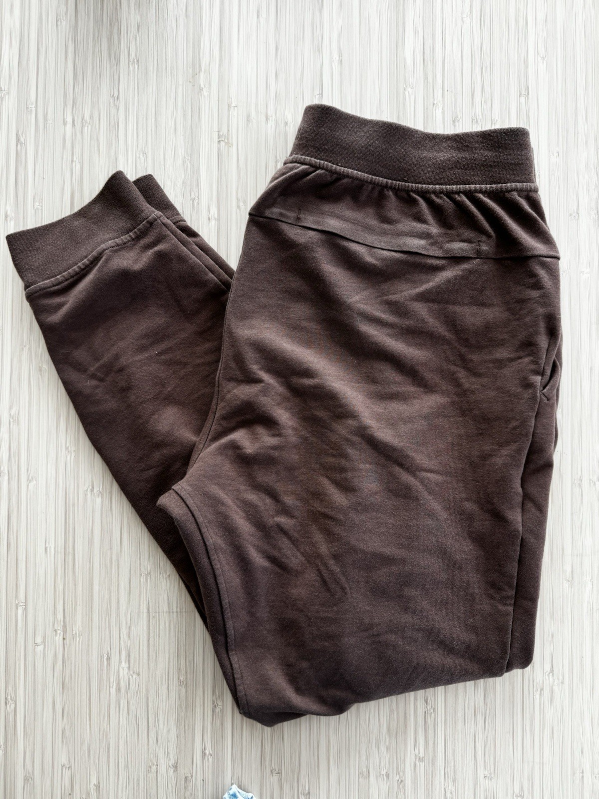 Mens lululemon city sweat jogger dark mocha brown large