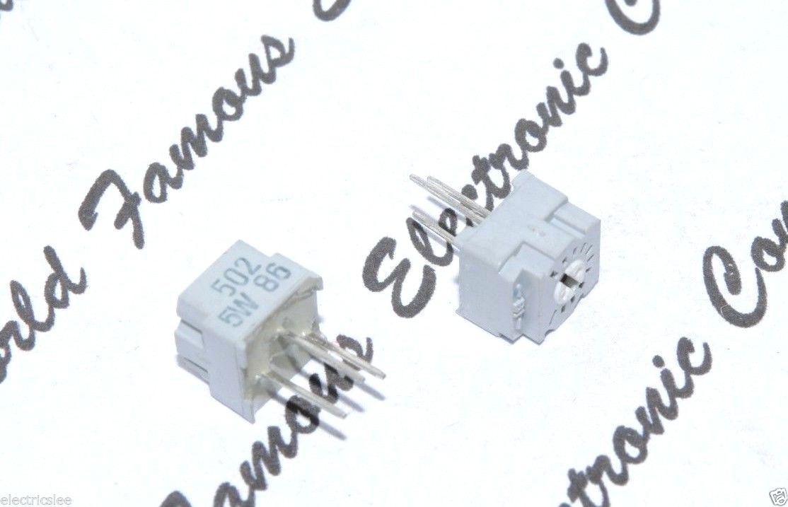 10pcs- BI technologies 5K 25WR5K Variable Resistor Potentiometer / Trimmer