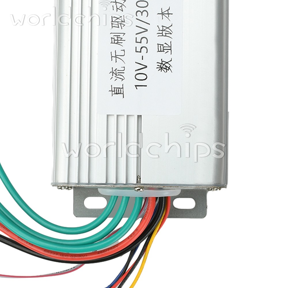 10-55V 30A 3-Phase DC Brushless Controller Electronic Speed Control Motor Drive