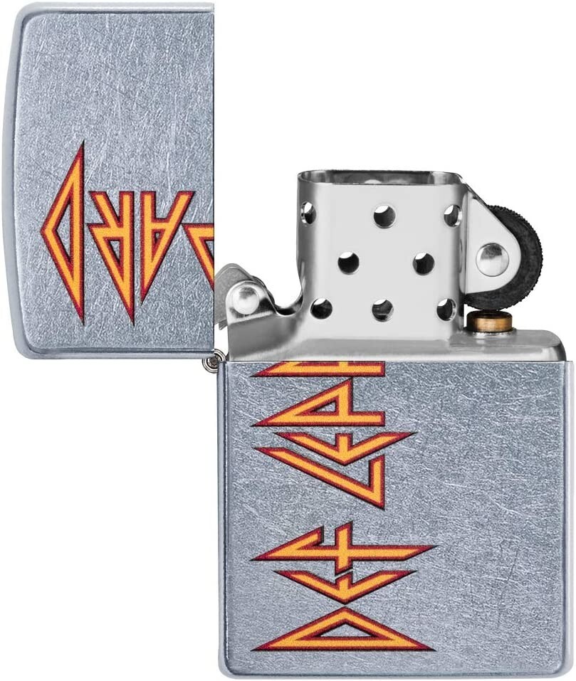 Zippo Def Leppard Street Chrome 49009