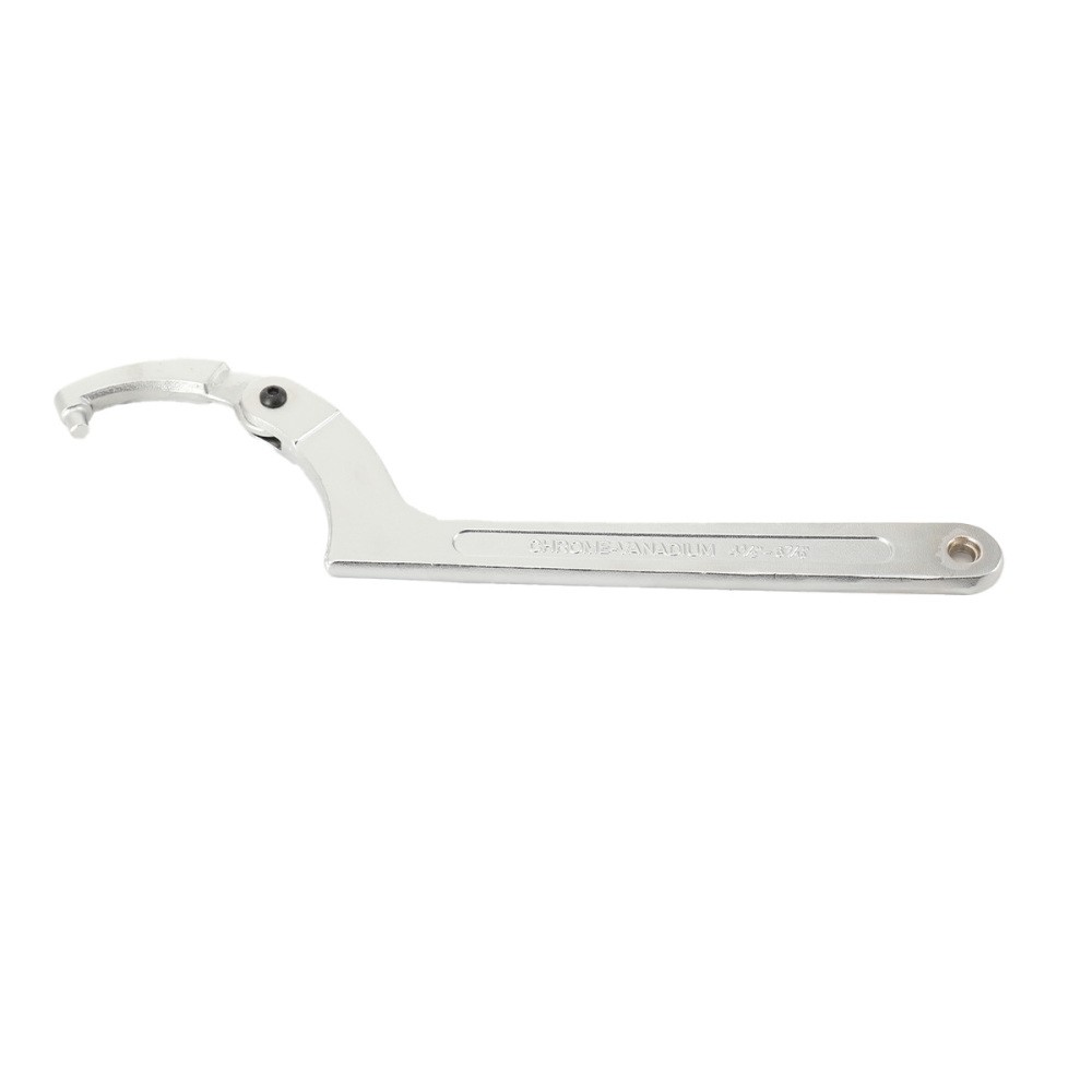 Adjustable Spanner Hook Wrench C Pin Spanner for Hydraulic Ram Cylinder 4 PCS