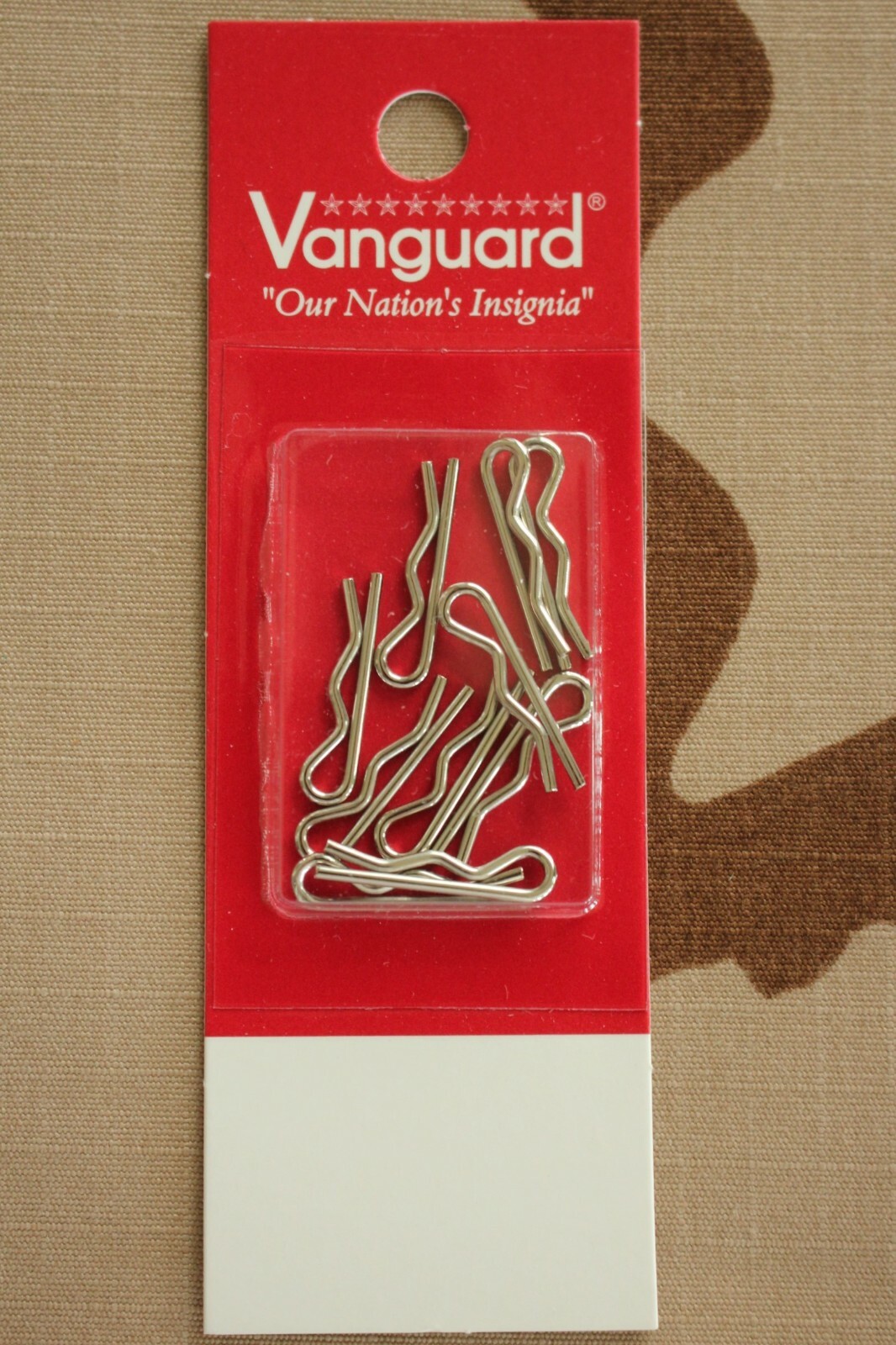 GI US ARMY ALL RANKS CHOKER & JACKET LOOP BACK BUTTON TOGGLE CLIP 10 PIECE SET