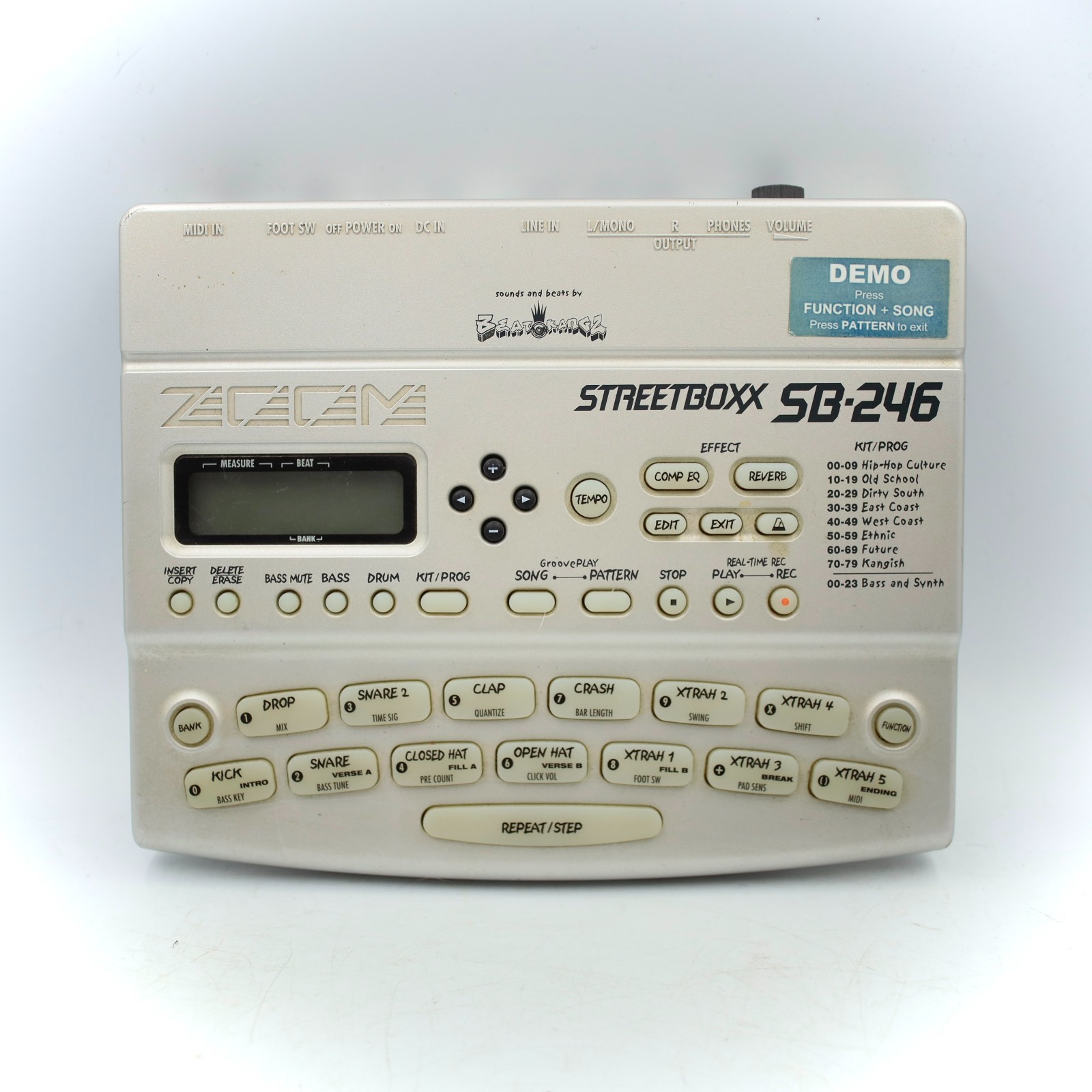 ZOOM SB-246 STREETBOXX Drum Machine 002012