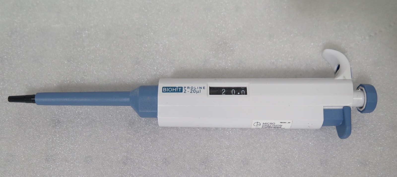 R203X85 BioHit Single Channel Pipette 2-20uL