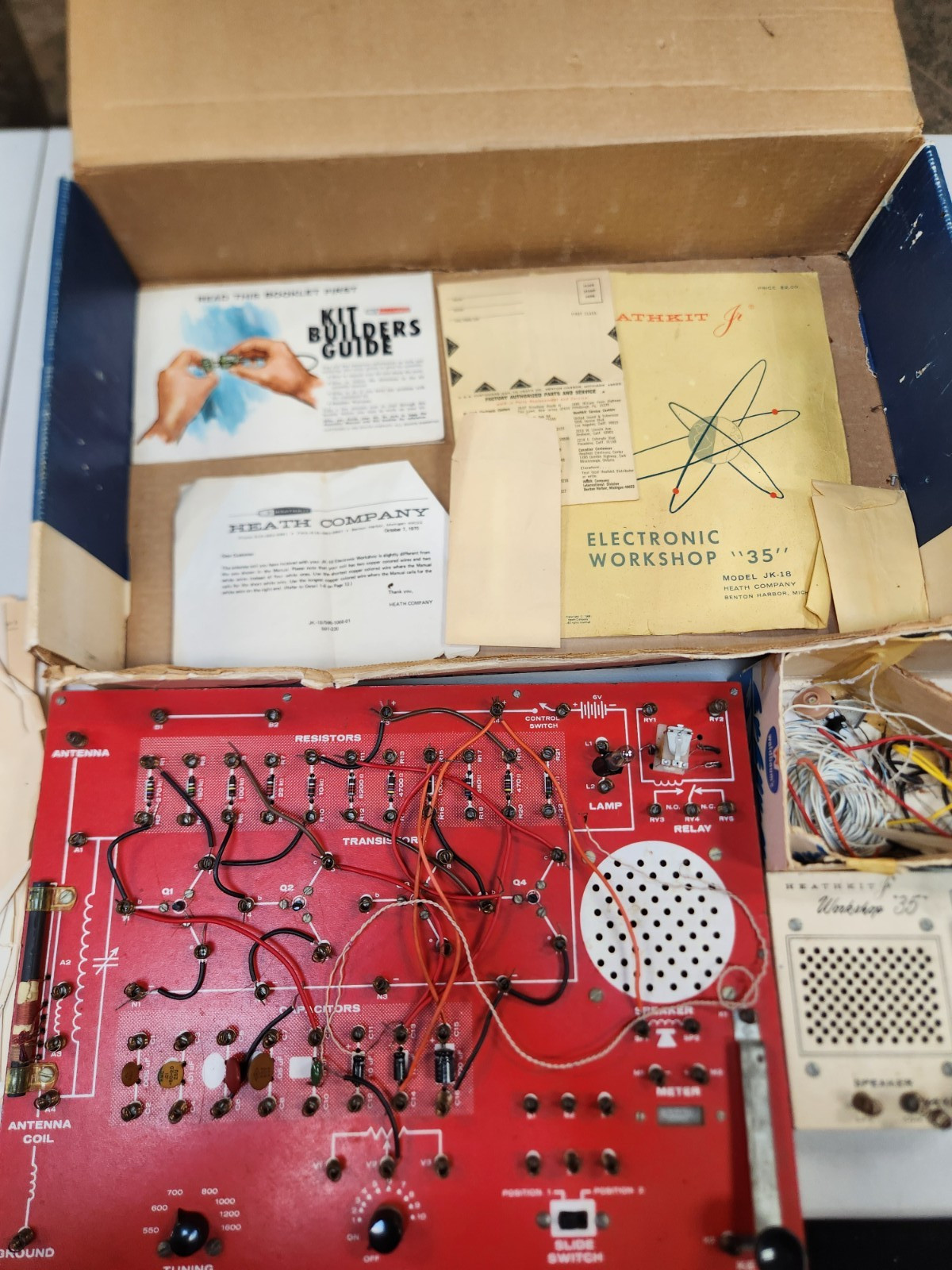 Heathkit Jr. DELUXE ELECTRONIC WORKSHOP - See Pictures & Read Description