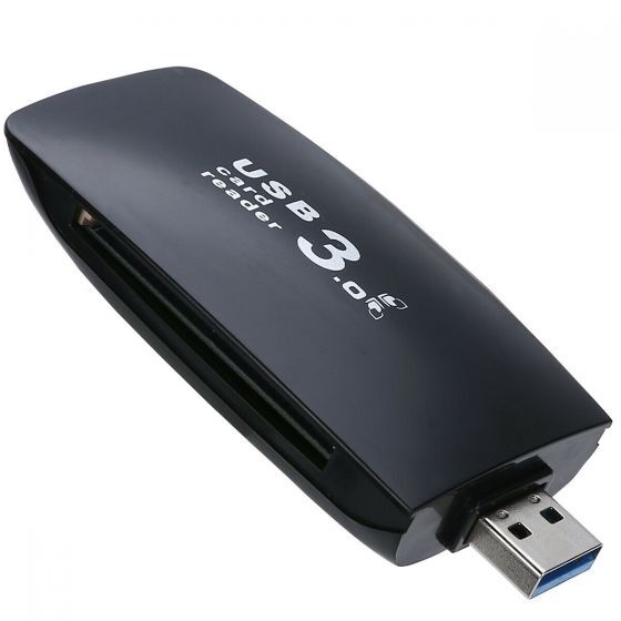 USB 3.0 Multi Slot Card Reader - Super Speed , Compatible with CF/SD/Micro SD