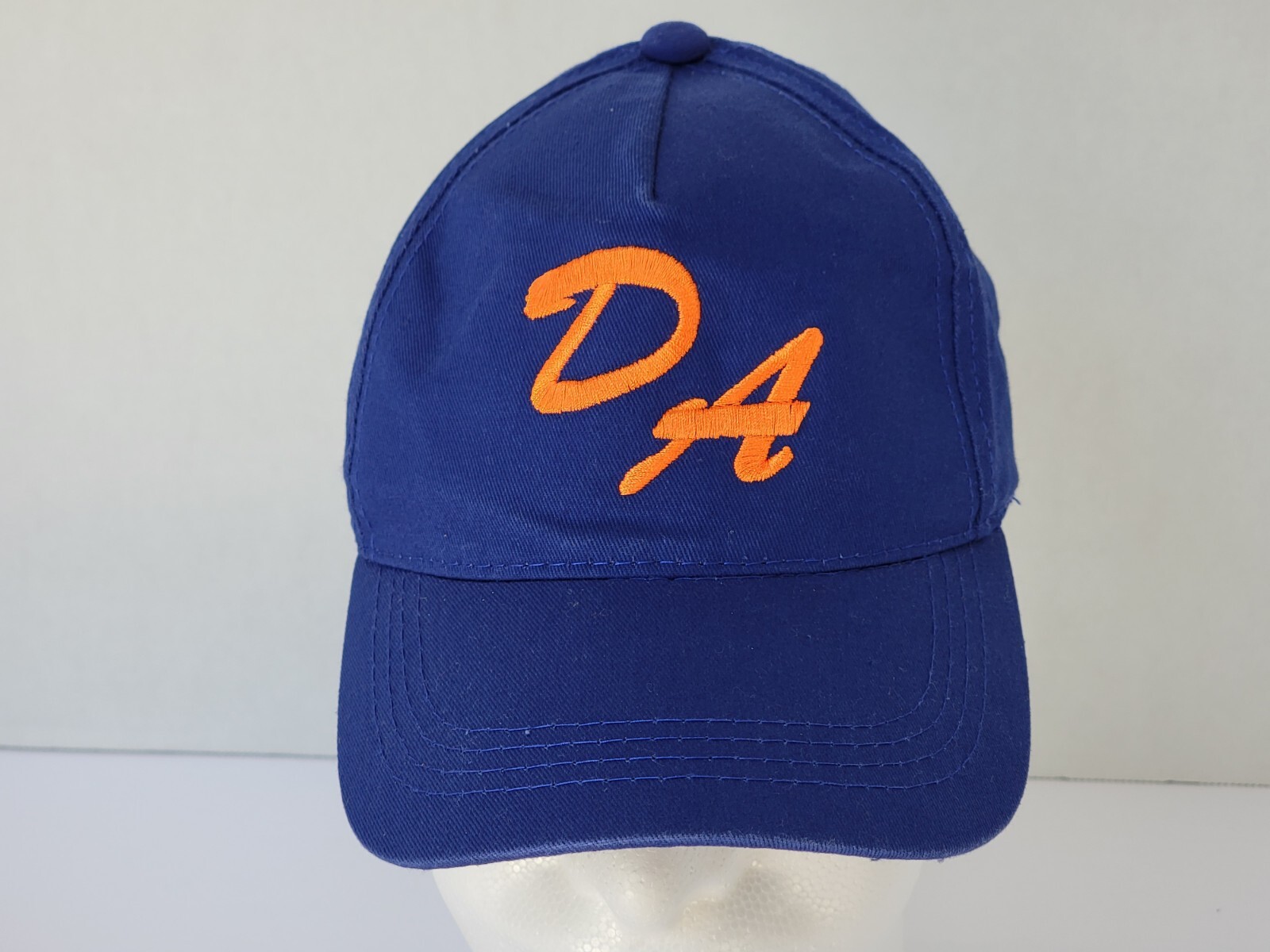 Blue DA Logo Snapback Hat Size Youth
