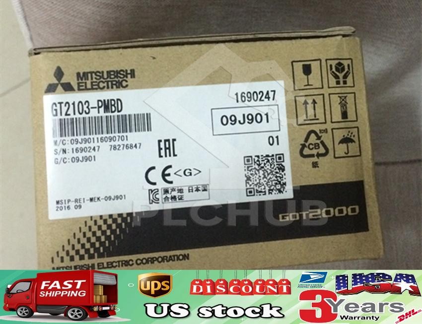 MITSUBISHI GT2103-PMBD HMI Touch Panel GT2103PMBD New In Box  US Free TAX