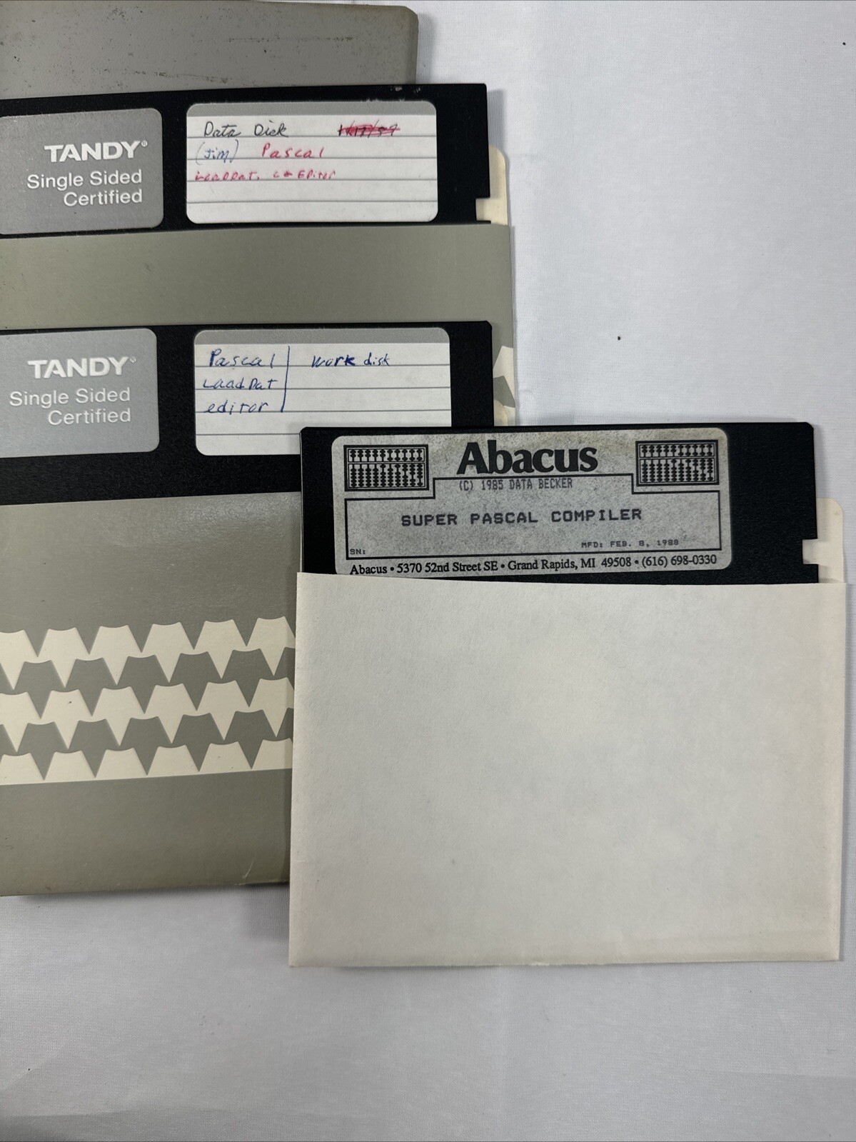 Super Pascal 64 Commodore 64 C64 Abacus Compiler Manual Book Very Rare Untested
