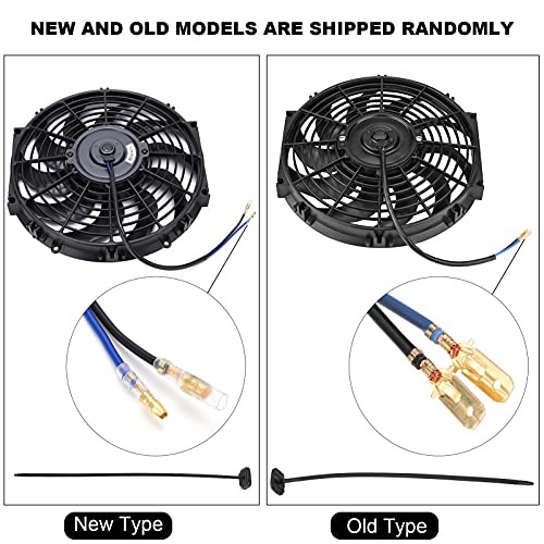 Condenser Cooling Fan, 12 inch General Motors Slim Push-Pull Electric Engine