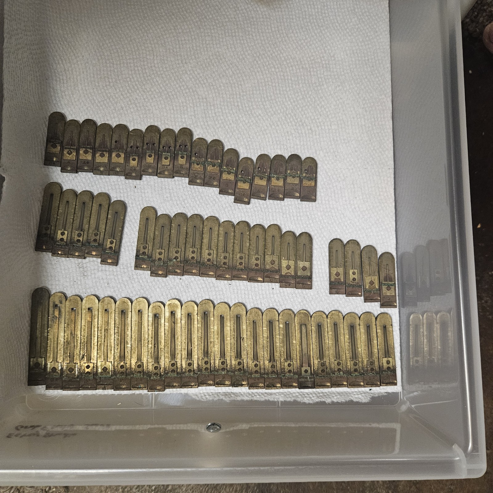 Pump Organ Reed Organ Estey Studio Brass Reeds