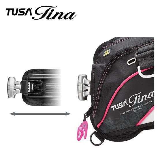 2X Tusa Tina AWLS III Weight Cartridge Pocket Pouch Scuba Dive BC BCD A.W.L.S. 3